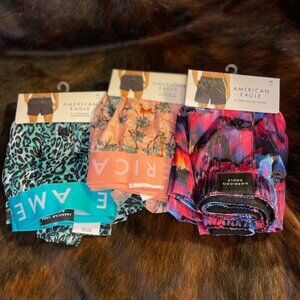 NWT American Eagle Size M 4" Pocket Boxers